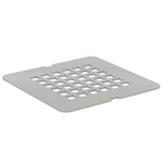 Ideal Standard Ultraflat Solid grille de recouvrement inox 12,5x12,5cm gris béton SW98704