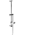 Hansa Hansaviva glijstang 60cm met doucheslang 175cm met zeepschaal chroom 0394673