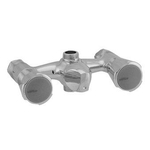 Venlo Nimbus II Messing Eco robinet de douche avec inverseur avec bec entraxe=12cm chrome 0420822