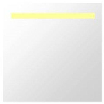 Plieger One miroir – carré – 60 x 60 cm – Éclairage LED – Argent SW105539