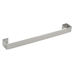 Plieger Cavallino Retto barre porte-serviettes inox max. 2 par radiateur 450mm Cavallino Retto double Chrome 4357102