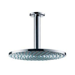 Hansgrohe Raindance pomme de douche 18cm avec bras de douche plafond chrome 0444138