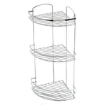 Plieger Solid tablette d'angle 3 niveaux modèle en fil chromé SW104940