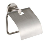 Plieger Vigo Porte-rouleau de toilettes avec clapet acier inoxydable brossé SW225375