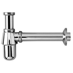 Viega siphon gobelet avec tuyau mural 5/4 avec rosace chrome 0500038