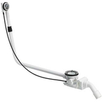 Viega Rotaplex évacuation de baignoire combinaison trop-plein avec bonde garniture de base pour évacuation 90mm rallongée 0500041