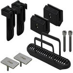 Viega jeu de pièces pour grille à encastrer avec capuchons décoratifs mats et piège à saletés 0500124