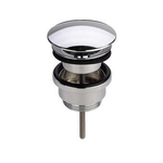 Viega Visign V1 bouchon de vidage universel non obturable chrome 0500128