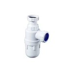 McAlpine siphon à godet en plastique grand 5/4 x32mm avec aérateur 0520101