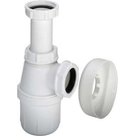 Viega siphon à gobelet en plastique sans tuyau mural 5/4 avec rosace 0520942
