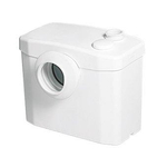 Sanibroyeur Sanibroyeur X2 broyeur de matières fécales pour WC hauteur de relevage 4m ou horizontal 50m blanc 0620033