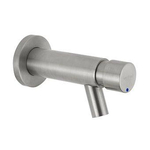 Plieger Napoli robinet de toilette modèle mural à fermeture automatique 1/2 durée d'écoulement 15 sec. chrome SW243178