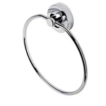 Geesa Luna anneau porte-serviettes chromé 0653179