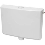 Wisa 550 Réservoir WC suspendu bas à simple chasse 6/9 litres réglable blanc 0700207