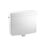 Plieger Spree Réservoir WC à profil bas avec bouton d'économie d'eau 6/9 litres réglable blanc SW84298