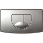 Plieger Main plaque de commande pour commande frontale 2 boutons chrome mat 0700986