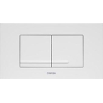Wisa XT Kantos plaque de commande en plastique dualflush DF blanc 0701517