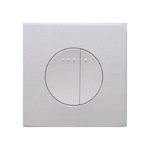 Wisa 3100 Carre plaque de commande pour commande frontale 2 boutons blanc 0703102