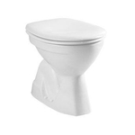 Wisa Sydney cuvette à fond creux avec sortie EV 35.5x46.5x39.5cm blanc SW96156