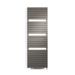 Vasco Aster HF EL BL Radiateur design électrique avec circulation d'air 180.5x500cm 1000w noir à relief SW160366