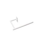 Vasco Niva S barre porte-serviettes short pour Niva S blanc structuré 7211835