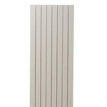 Vasco V100 Zaros V Radiateur design 525X2000mm 2243 watt blanc structuré 7241425