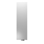 Vasco Niva Lak N1L1 designradiator verticaal enkel 2020x620mm 1490W - aansluiting 1188 zwart structuur (RAL9005) SW208643