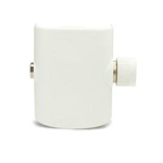 Vasco jeu de vannes + cache de finition courbé blanc 7244541