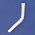 Basic valpijpbocht plastic 45 graden 0730076