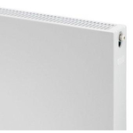 Plieger Compact flat paneelradiator compact vlakke plaat type 22 40x120cm 1377watt zilver metallic 7340564