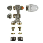 Betherma Forza Set de ventiles 2 tuyaux avec thermostat 15mm ALUMAXXAVM215 7388542