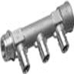 Uponor Pe xa q&e distributeur laiton extensible avec sortie 16mm 3/4 bix3/4 bu 4 groupe 7457623