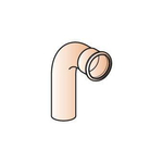 Geberit Mapress koper bocht 90° mof/spie 22mm 7467344