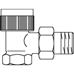 Oventrop thermostatische radiatorafsluiter AV9 1/2 recht 7500035