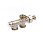 Heimeier Duolux raccord inférieur 2 tuyaux M24x1,5 1/2 réglable 7501226