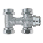 Heimeier Vekolux bloc de raccordement inférieur 1 tuyau 1/2 50mm droit pour radiateur bi.dr. 7501544
