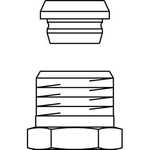 Oventrop Set de pince Ofix Cep 1/2x15mm 7504616