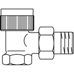 Oventrop Robinet thermostatique de radiateur A 1/2 coudé Kvs 0,95 m3 h 7503822