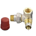 Danfoss vanne thermostatique de radiateur 3/8 double angle droit li kvs 0,65 m3 h ra n10 7572314