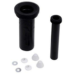 Sanit raccord de WC mural droit rallongé 300mm kit de raccordement complet 0770204