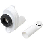 Sanit siphon d'urinoir universel évacuation vers le bas ou vers l'arrière 0770275