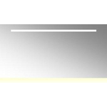 Miroir Plieger Uno Plus avec éclairage LED intégré horizontal + chauffage 100x60cm et éclairage indirect en dessous avec interrupteur PL SW48481