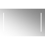 Plieger spiegel – rechthoek – 130x60 cm – verticaal – directe LED 0800261