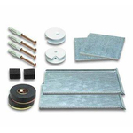 Plieger Safemax 16 ophangset – verdekt met magneetbevestiging – 20x10 cm – Zilver 0802450