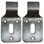 De Beer paire de crochets de suspension 1 sachet avec 2 pièces galvanisées sans vis 0830291