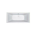 Plieger Corfu baignoire duo 180x80cm Acrylique 48cm extra creux avec pieds blanc 0941410