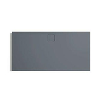 Hüppe easyflat receveur de douche composite carré 90x90cm gris mat SW204508