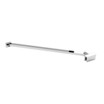 Plieger Panorama support mural carré diagonal 48cm chrome SW358985