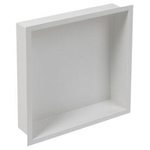 Plieger Inbox niche de douche encastrée avec rebord 30x30x7.5cm étanche blanc SW238025