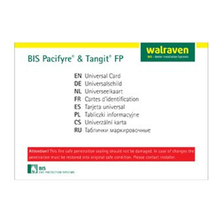 Walraven BIS Pacifyre® Pacifyre + tangit ID kaart